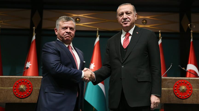 Cumhurbaşkanı Erdoğan'dan Filistin diplomasisi: Ürdün Kralı 2. Abdullah ile görüştü