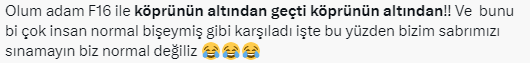 Cumhuriyet kutlamalarına damga vuran görüntü! F-16 köprünün altından geçti mi geçmedi mi?