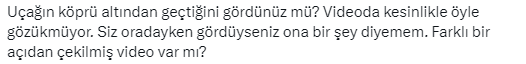 Cumhuriyet kutlamalarına damga vuran görüntü! F-16 köprünün altından geçti mi geçmedi mi?