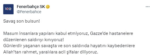 İsrail'in Gazze'de hastane bombalaması spor dünyasını da ayağa kaldırdı: Zulme karşı susmayacağım