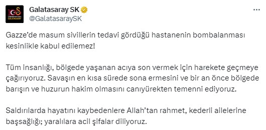 İsrail'in Gazze'de hastane bombalaması spor dünyasını da ayağa kaldırdı: Zulme karşı susmayacağım