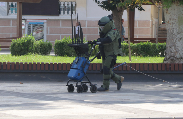 BBP Genel Başkanı Mustafa Destici'nin Denizli ziyaretinde bomba paniği yaşandı