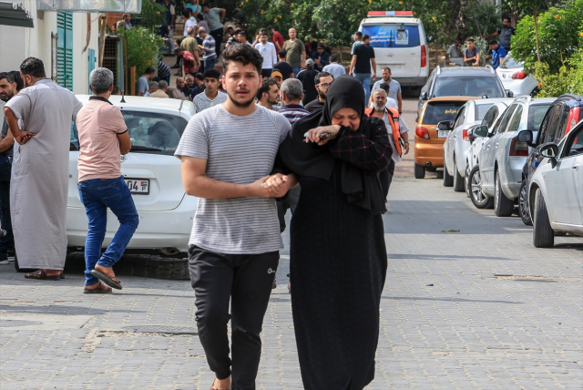 Hayatını kaybeden Filistinlilerin sayısı 1100'e yükseldi! Han Yunus'tan gelen görüntüler yürekleri dağladı