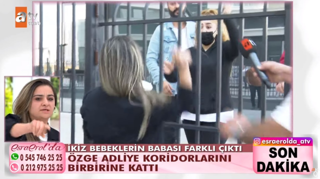 Esra Erol'da damga vuran ihanet olayında son perde: Boşanmak için adliyeye giden kadın, kocasının yasak aşkıyla kavga etti