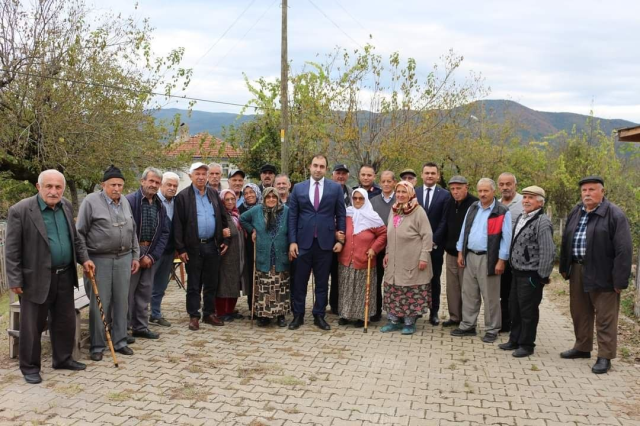 Doğal gazın merkezinde köylülerin Kaymakam'dan talebi güldürdü