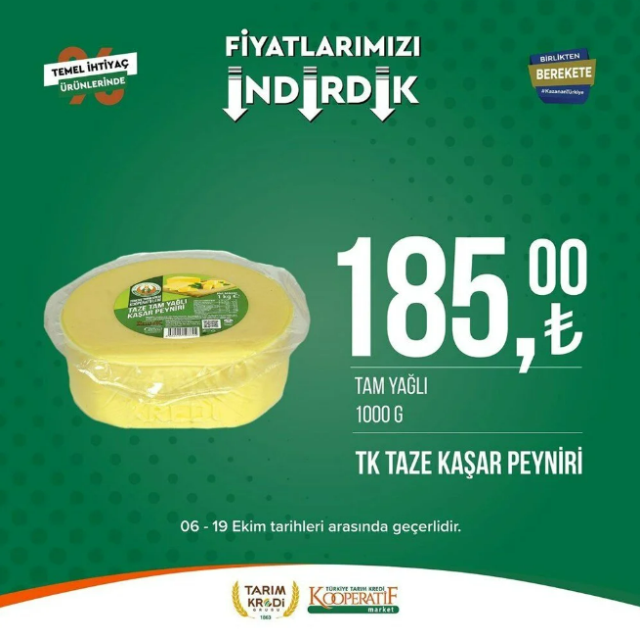 Cumhurbaşkanı Erdoğan'ın çağrısının ardından yüzde 50'ye varan indirim yaptılar! İşte Tarım Kredi marketlerinde fiyatı düşen ürünler