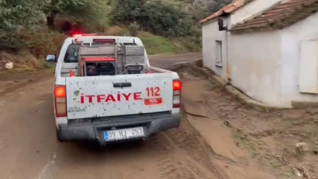 Aydın'da sağanak yağış sele neden oldu! 2 kişi hayatını kaybetti, 2 kişi kayboldu