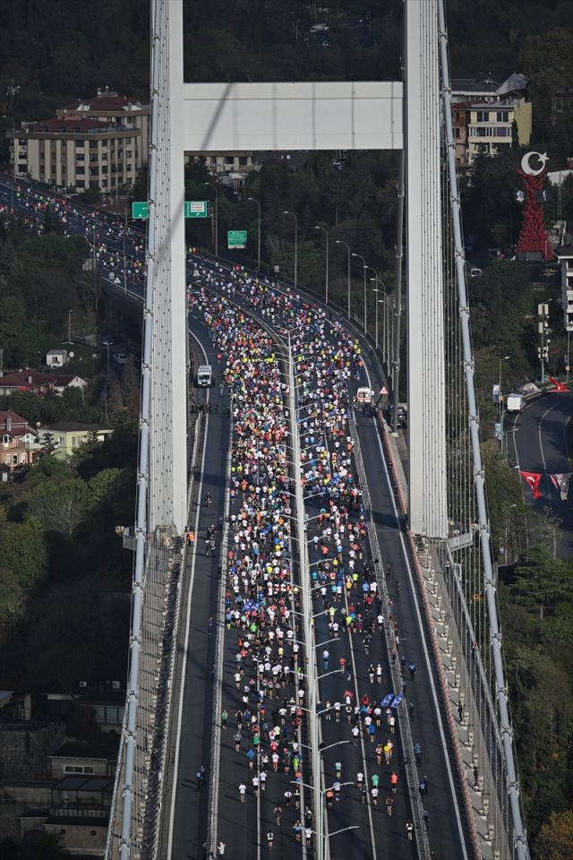 Son Dakika: 45. İstanbul Maratonu'nda Kenyalılar ipi göğüsledi! İşte kazandıkları para ödülü