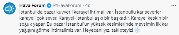 Bere, eldiven dolapta ne varsa çıkarın! İstanbul'un yüksek kesimlerinde pazar günü kar yağışı bekleniyor