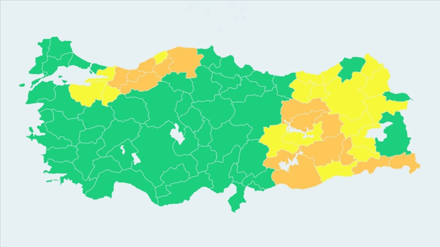 AFAD'dan 31 il için turuncu ve sarı kodlu uyarı yapıldı