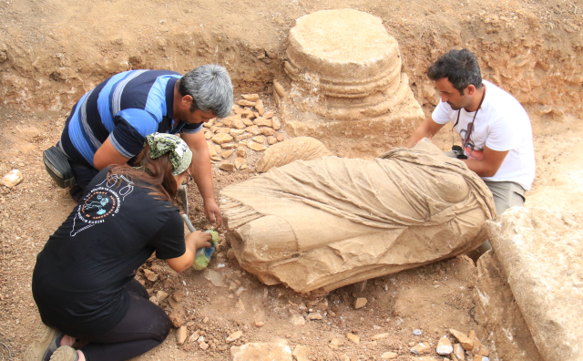 Antik kentte bölge turizmini şahlandıracak keşif: İlk gördüğümde oturup saatlerce izledim