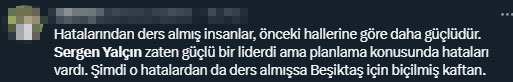 Binlerce tweet attılar! Beşiktaş'ta Sergen Yalçın sesleri