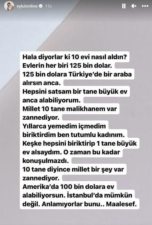 Eylül Öztürk, Amerika'daki 10 evi nasıl aldığını anlattı: Gece gündüz çalışıp para biriktirdim