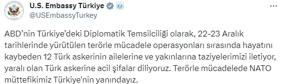 ABD'nin taziye mesajına Cumhurbaşkanı Başdanışmanı Cemil Ertem'den sert tepki: Alçak, terör örgütü PKK senin kanlı maşan değil mi?