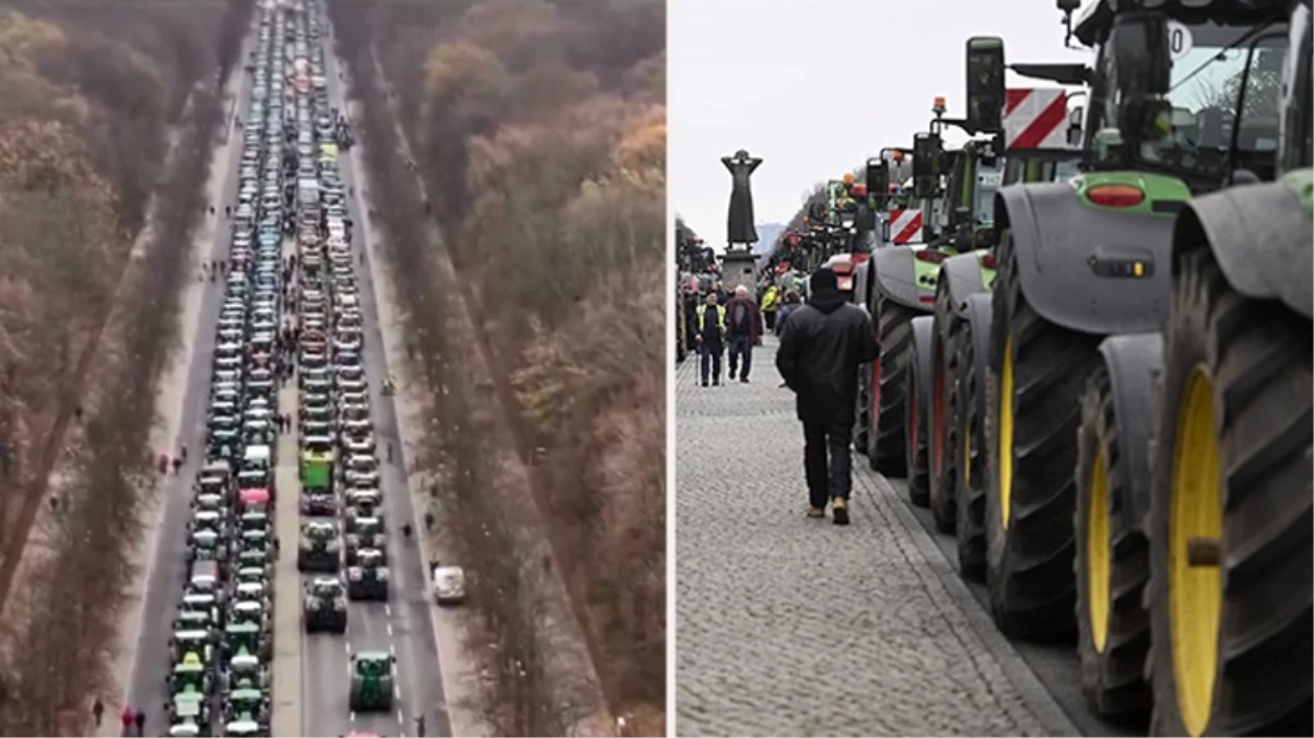 Almanya'da çiftçiler federal hükümete karşı protesto gösterisi düzenleyecek