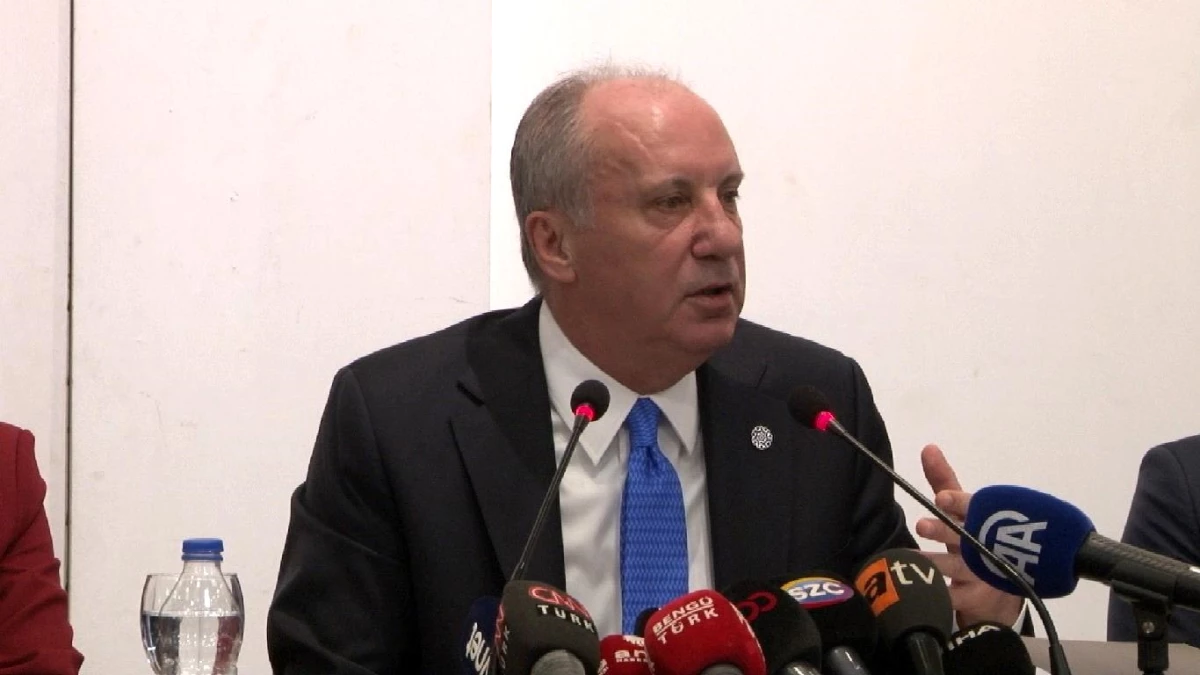 Muharrem İnce, Özgür Özel'e şiirli göndermede bulundu