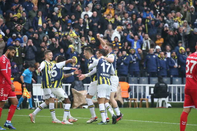 Fenerbahçe, Samsunspor ile 1-1 berabere kaldı