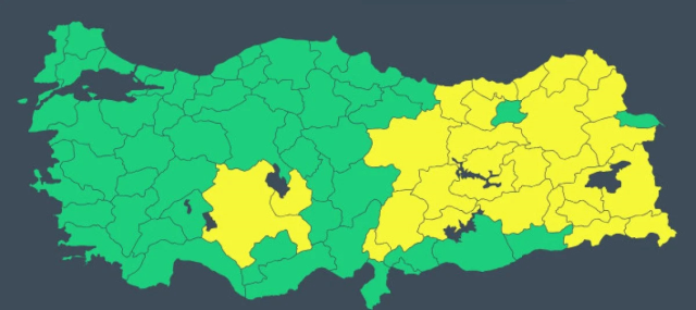 Kar kalınlığı 20 santimetreyi bulacak! Meteoroloji'den 28 ilimize sarı kodlu uyarı