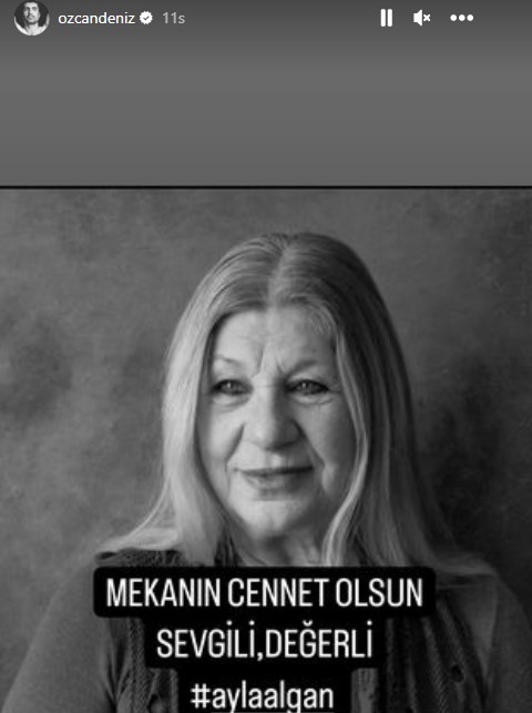 Oyuncu Ayla Algan'ın ani ölümü sanat dünyasını yasa boğdu