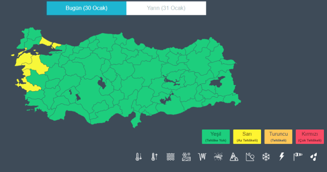 İstanbul dahil 4 kent için sarı kodlu uyarı! Karla karışık yağış bekleniyor