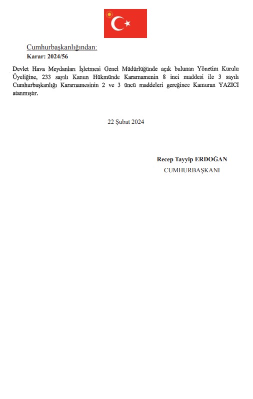 Yeni atamalar Resmi Gazete'de! Senarist ve yapımcı Birol Güven Sinema Genel Müdürü oldu