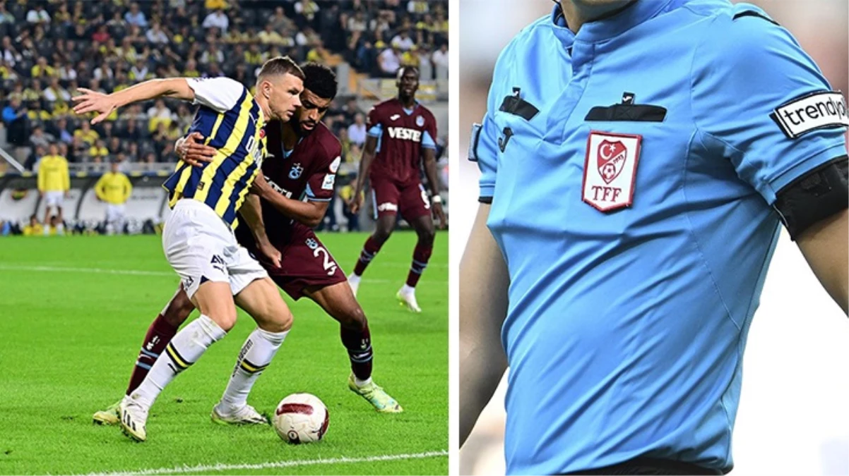 Trabzonspor - Fenerbahçe maçının hakemi Halil Umut Meler olarak belirlendi