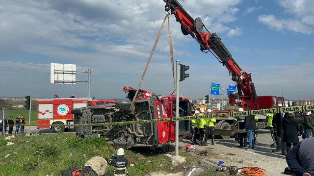 Büyük ihmal ortaya çıktı! 5 kişinin öldüğü feci kaza kamerada