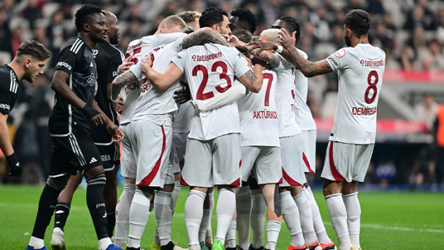 Aslan durdurulamıyor! Galatasaray, Beşiktaş'ı deplasmanda devirdi