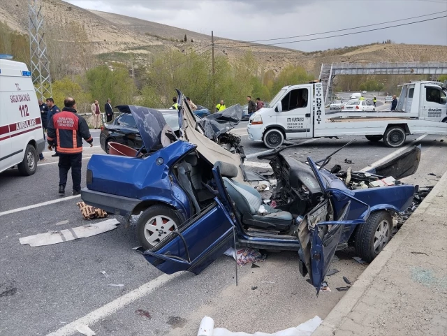 Malatya'da feci kaza: 3 ölü, 5 yaralı