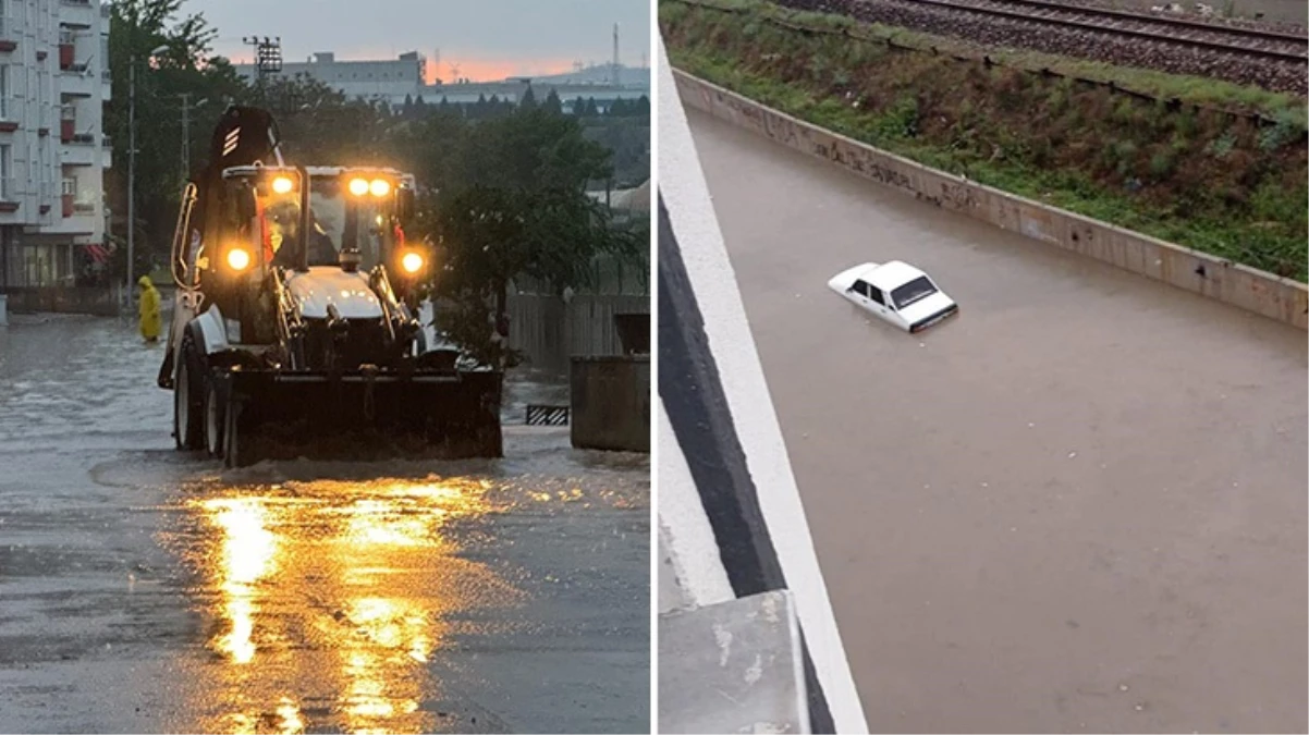 Ankara'da sağanak yağış! Ev ve iş yerlerini su bastı, sokaklar göle döndü