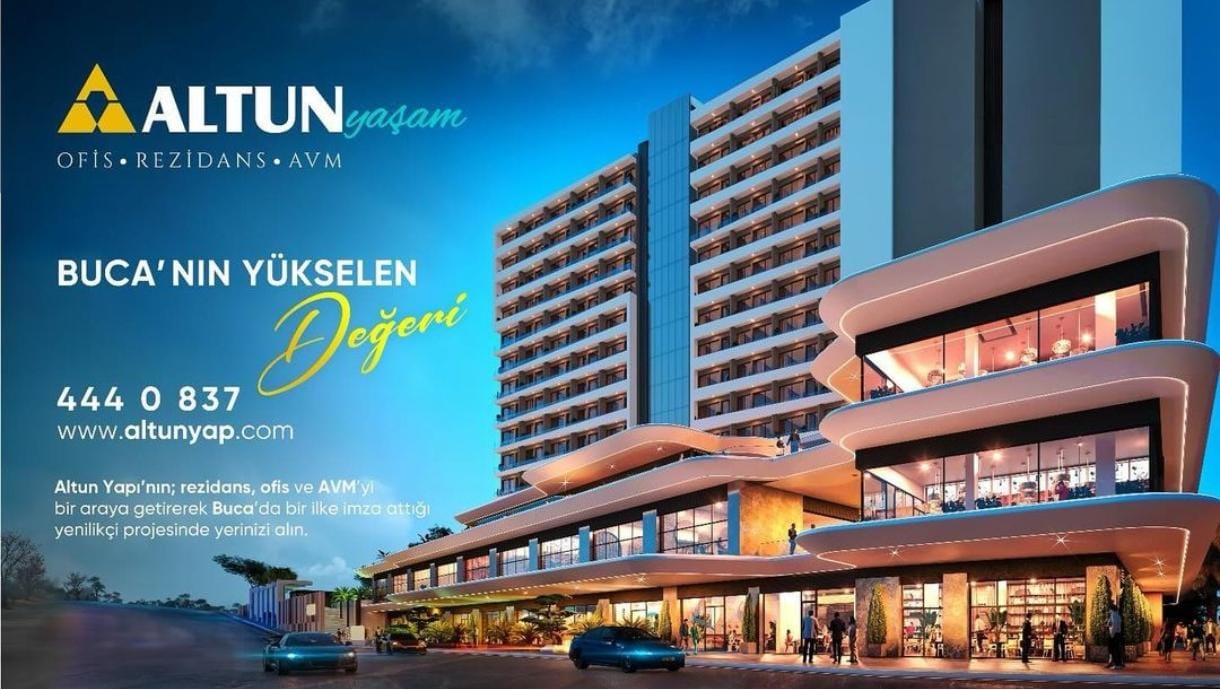 Altun Yapı'dan Buca'nın Kalbinde Şehir Yaşamını Yükselten Proje